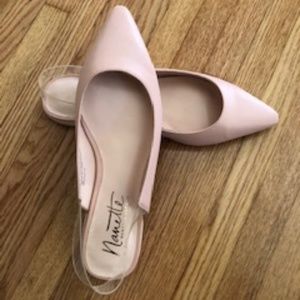 Nanette by Nanette Lepore Blush Slingback Flats
